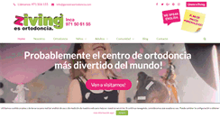 Desktop Screenshot of genestraortodoncia.com